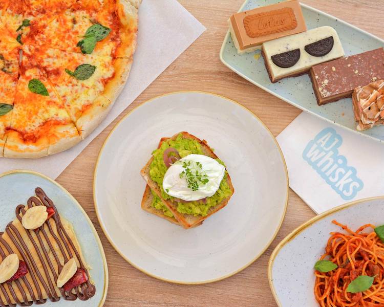 Order AJ Whisks, Melrose Arch Menu Delivery Online Johannesburg and