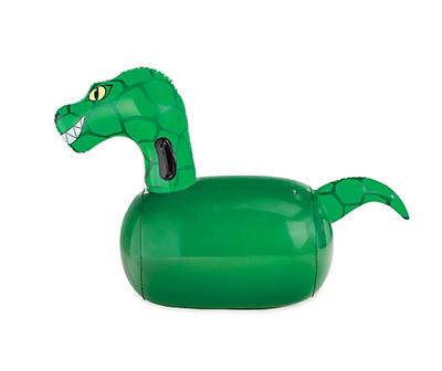 Green Inflatable Ride-On Hop 'n Go Dinosaur