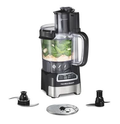 Hamilton Beach 12 Cup Stack & Snap Food Processor