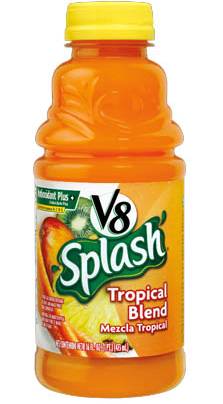 V8 Splash - Tropical Blend - 12/16 oz plastic bottles (1X12|1 Unit per Case)
