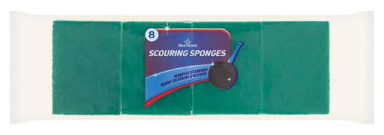 Morrisons Scouring Sponges (8 pack)