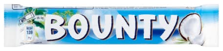 Bounty Coconut-Milk Chocolate, Snack Bar Duo (57g)