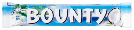 Bounty Coconut-Milk Chocolate, Snack Bar Duo (57g)