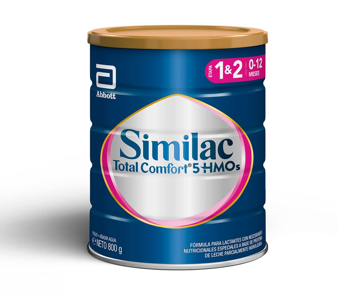 Similac · Total comfort etapa 1 y 2 fórmula infantil - 0-12 Meses (800 g)