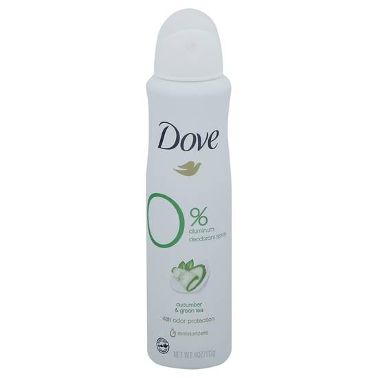 Dove Cucumber & Green Tea Deodorant Spray (4 oz)