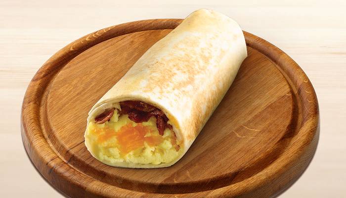 Bacon, Egg & Cheese Burrito