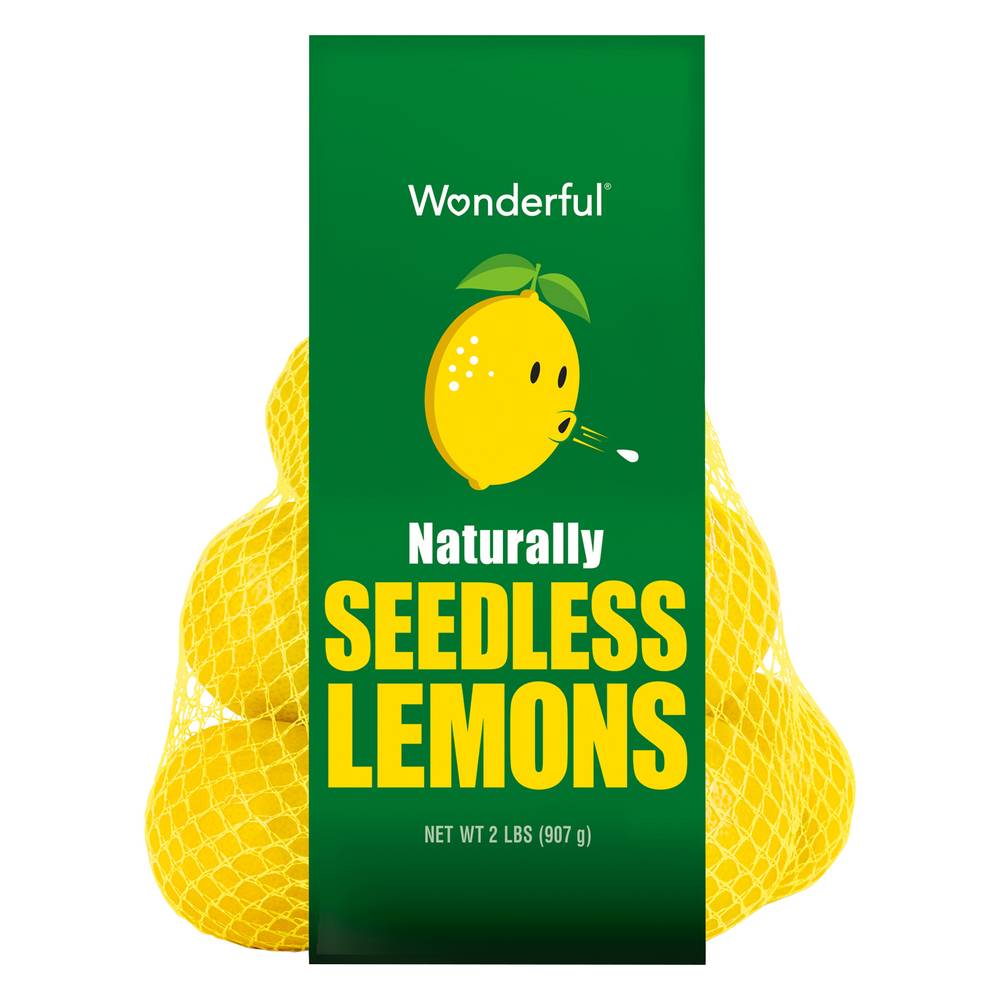 Wonderful Seedless Lemons