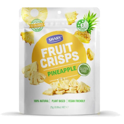 Shary Fruit Crisps Pineapple 25g