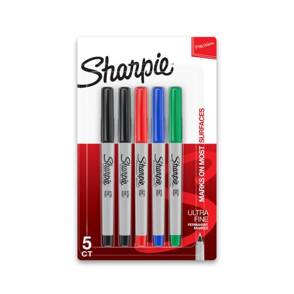 Sharpie Permanent Ultra-Fine Point Markers