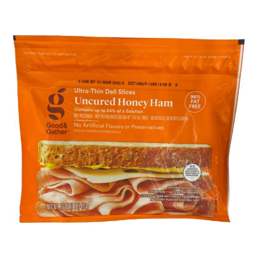 Good & Gather Uncured Honey Ham (16 oz)