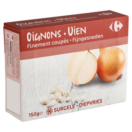Carrefour Oignons Finement Coupés 150 g