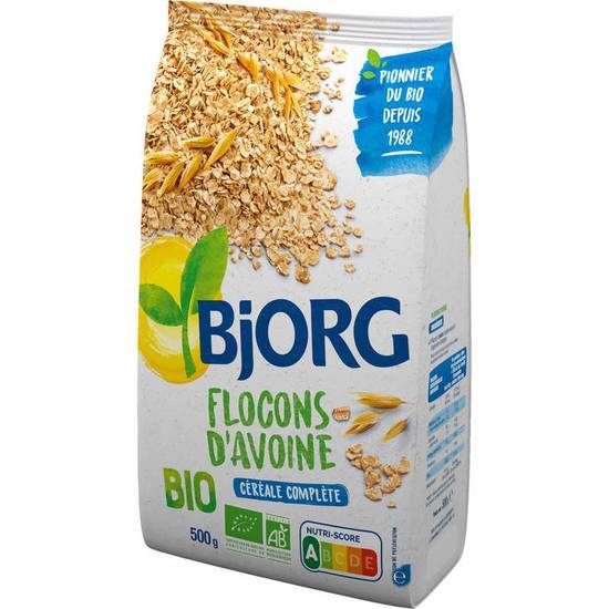 Bjorg Céréales - Flocons d'avoine - Biologique 500 g