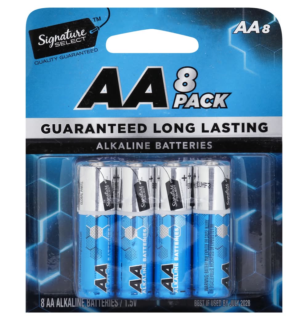 Signature Select Alkaline Aa Batteries