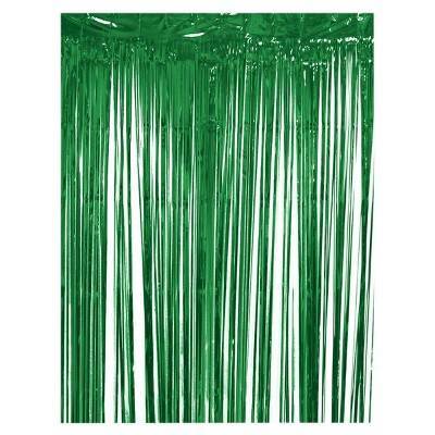 Spritz Fringe Party Backdrop, Green