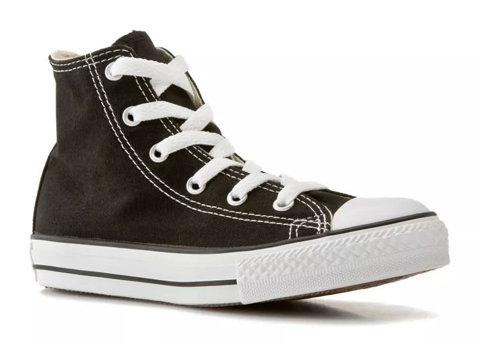 Converse Chuck Taylor All Star Classic - Kids' (Black Medium - 2 Youth)