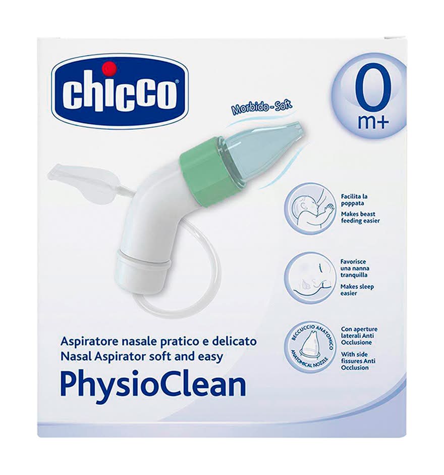 Chicco · Physioclean aspirador nasal para bebés