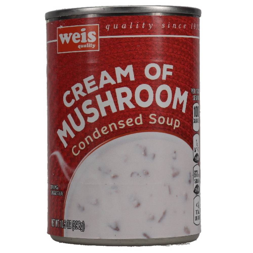 Weis Quality Condensed Soup Cream of Mushroom