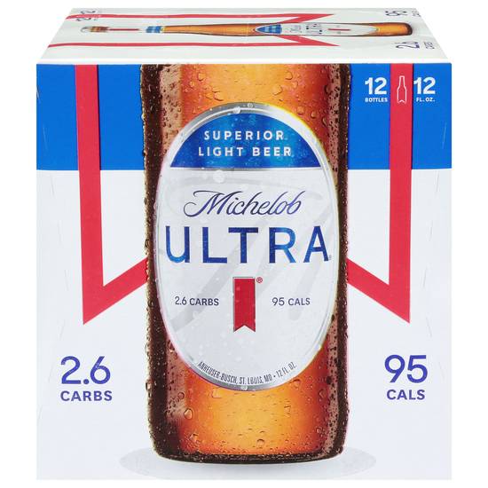 Michelob Ultra Superior Light Beer (12 pack, 1 fl oz)