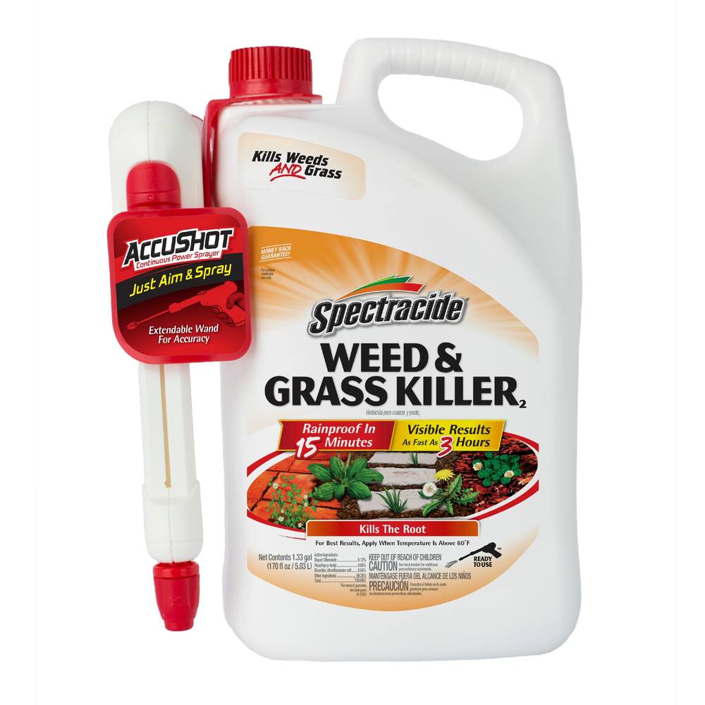 Spectracide AccuShot Sprayer 1.3-Gallon (s) Ready to Use Weed and Grass Killer | HG-96370