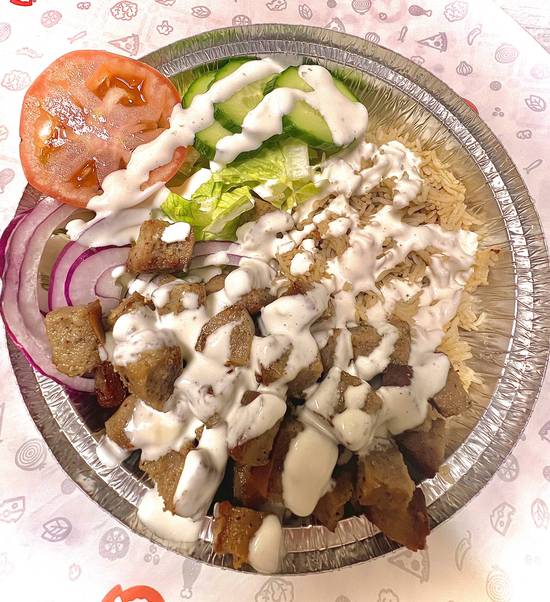 Lamb Gyro Over Rice