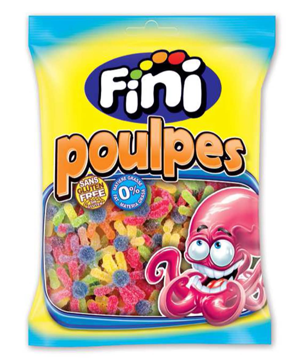 Fini - Bonbons poulpe acidulé (90g)