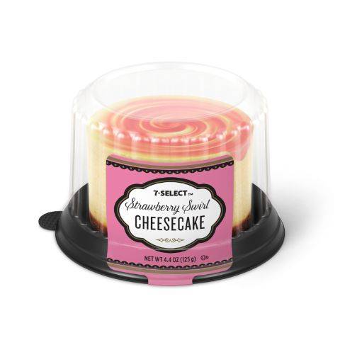 7-Select Swirl Cheesecake, Strawberry (4.4 oz)