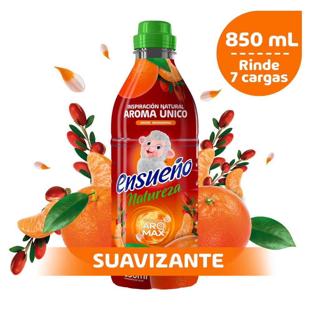 Ensueño · Natureza suavizante de telas, argán & mandarina (850 ml)