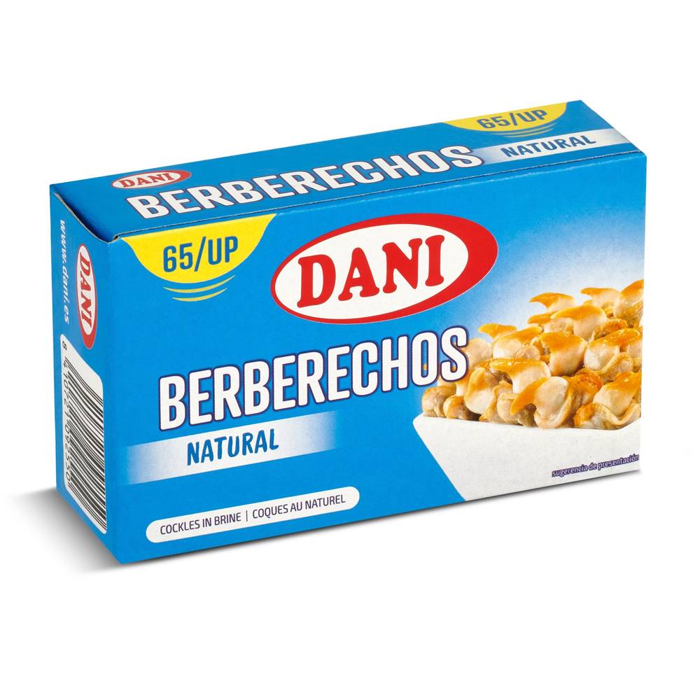 Berberechos Al Natural Dani Lata 63 G