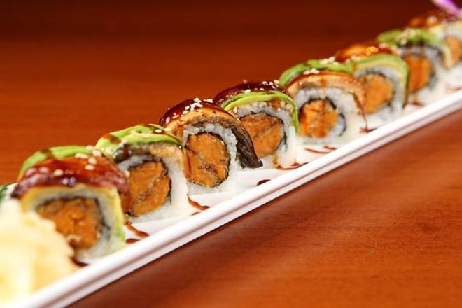 Super Dragon Roll (Not Gluten Free)