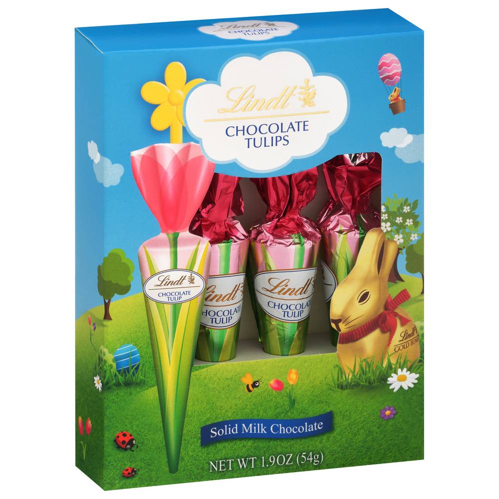 Lindt Chocolate Tulips Solid Milk Chocolate (1.9 oz)