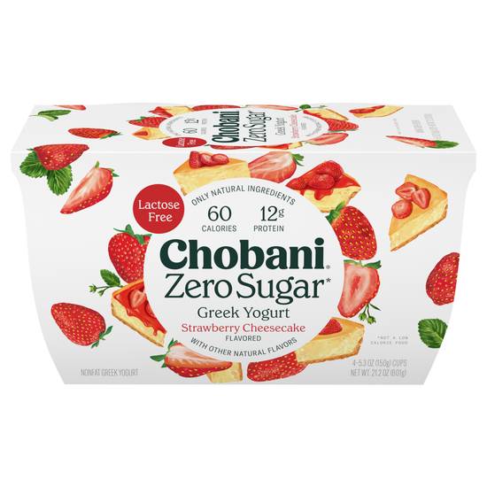 Chobani Yogurt Cups (strawberry cheesecake)