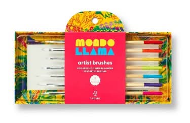 Mondo Llama Artist Paintbrush Set (7 ct)