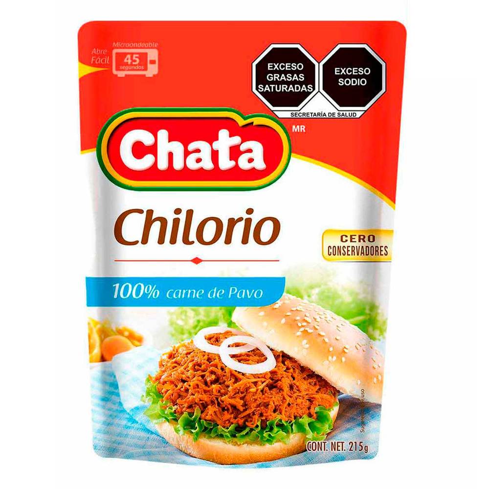 Chata · Chilorio de pavo (215 g)
