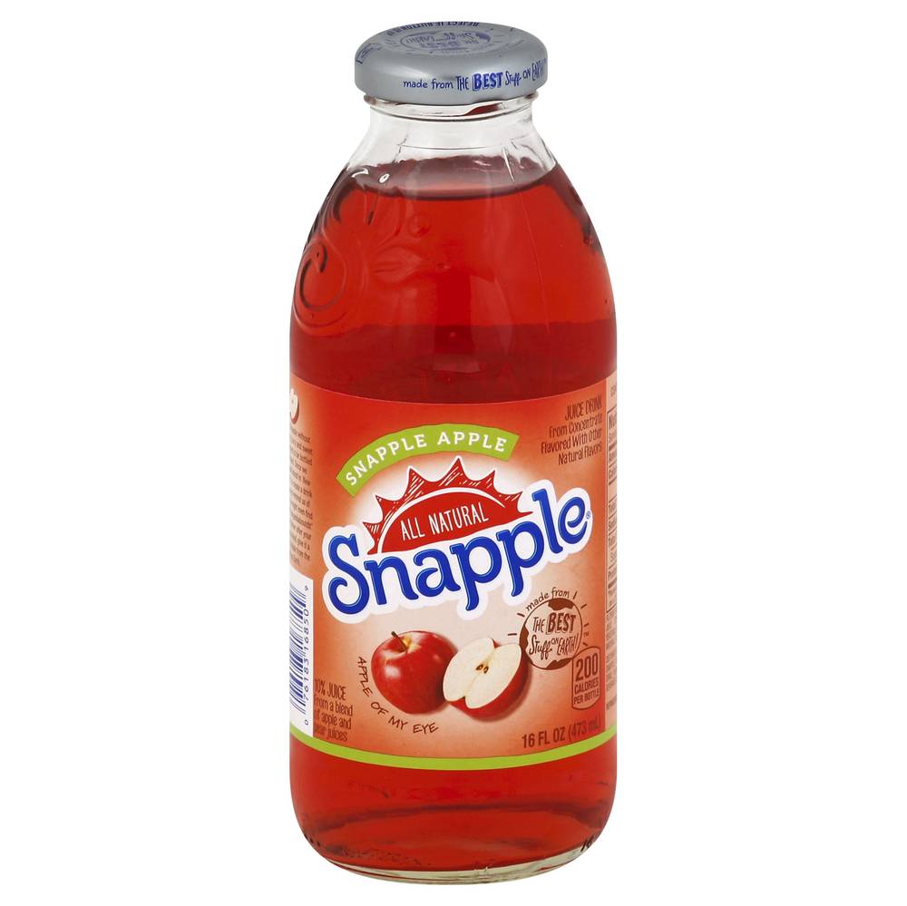 Snapple Juice Drink, Apple (16 fl oz)