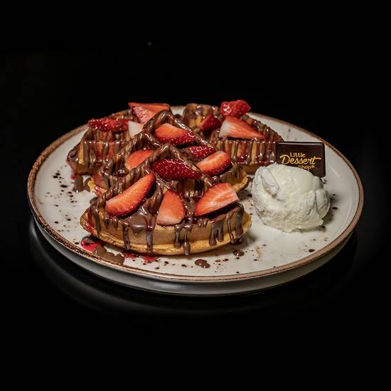 Strawberry Sensation Waffle