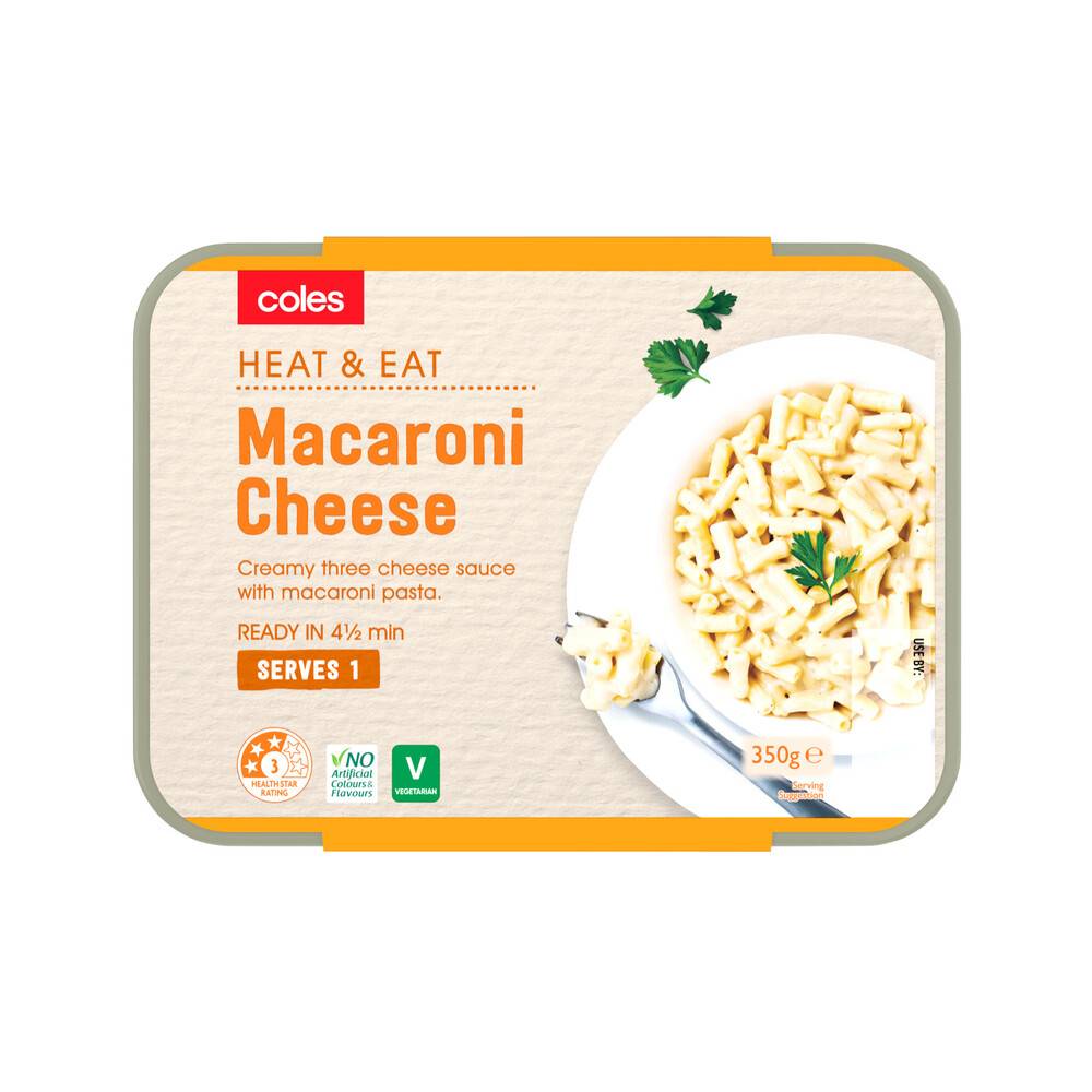 Coles Meals Macaroni Cheese Bake 350g