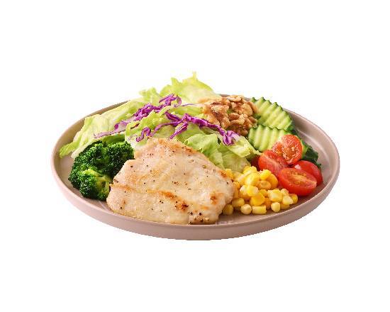 【單點】香煎嫩雞大沙拉(千島醬)| Pan-fried Chicken Filet Salad