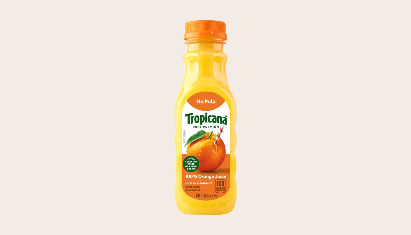 Tropicana Pure Premium Orange Juice 11oz