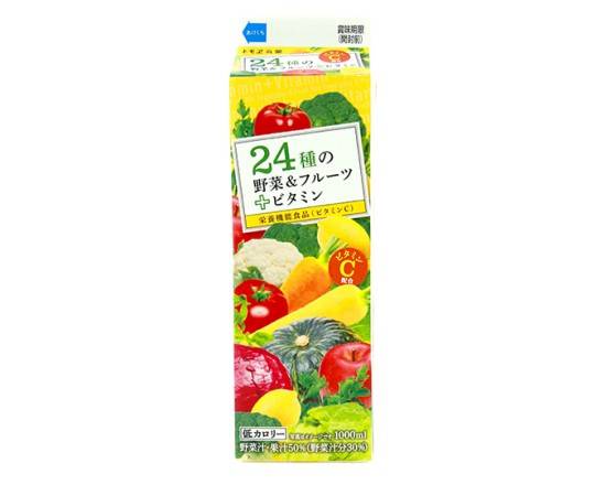 12_トモエ　２４種の野菜＆フルーツ（1000ml）