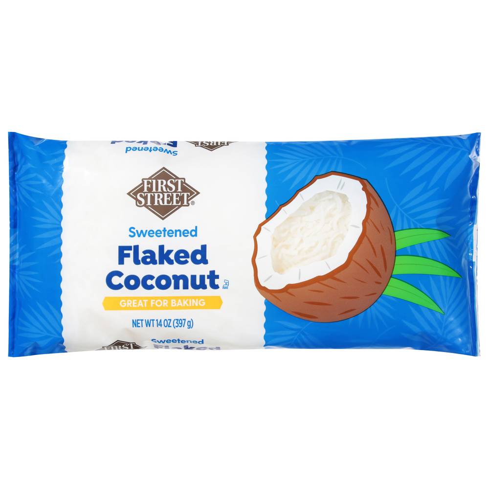 First Street Sweetened Flaked Coconut (14 oz)