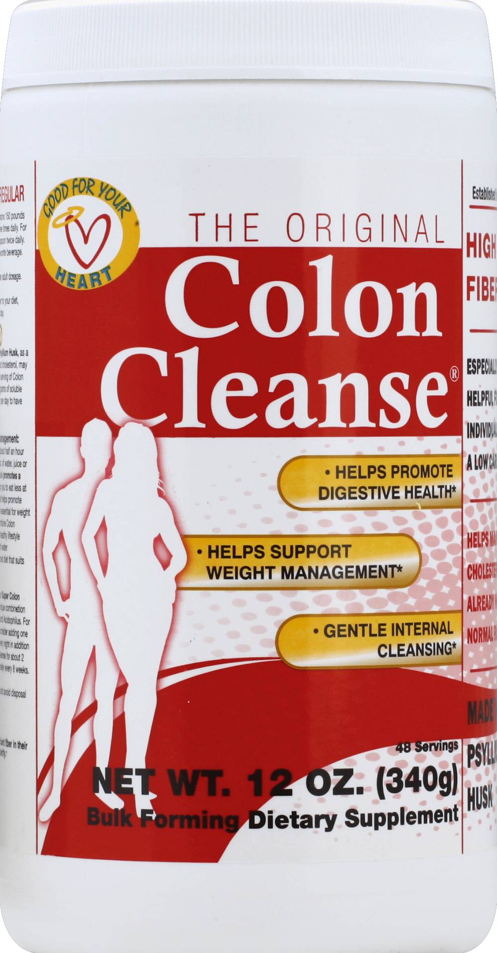 Health Plus Original Colon Cleanse Digestive Health (12 oz)