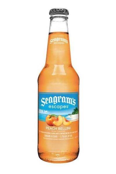 Seagram's Escapes Peach Bellini Cocktail Style Malt Beverage (11.2 fl oz)