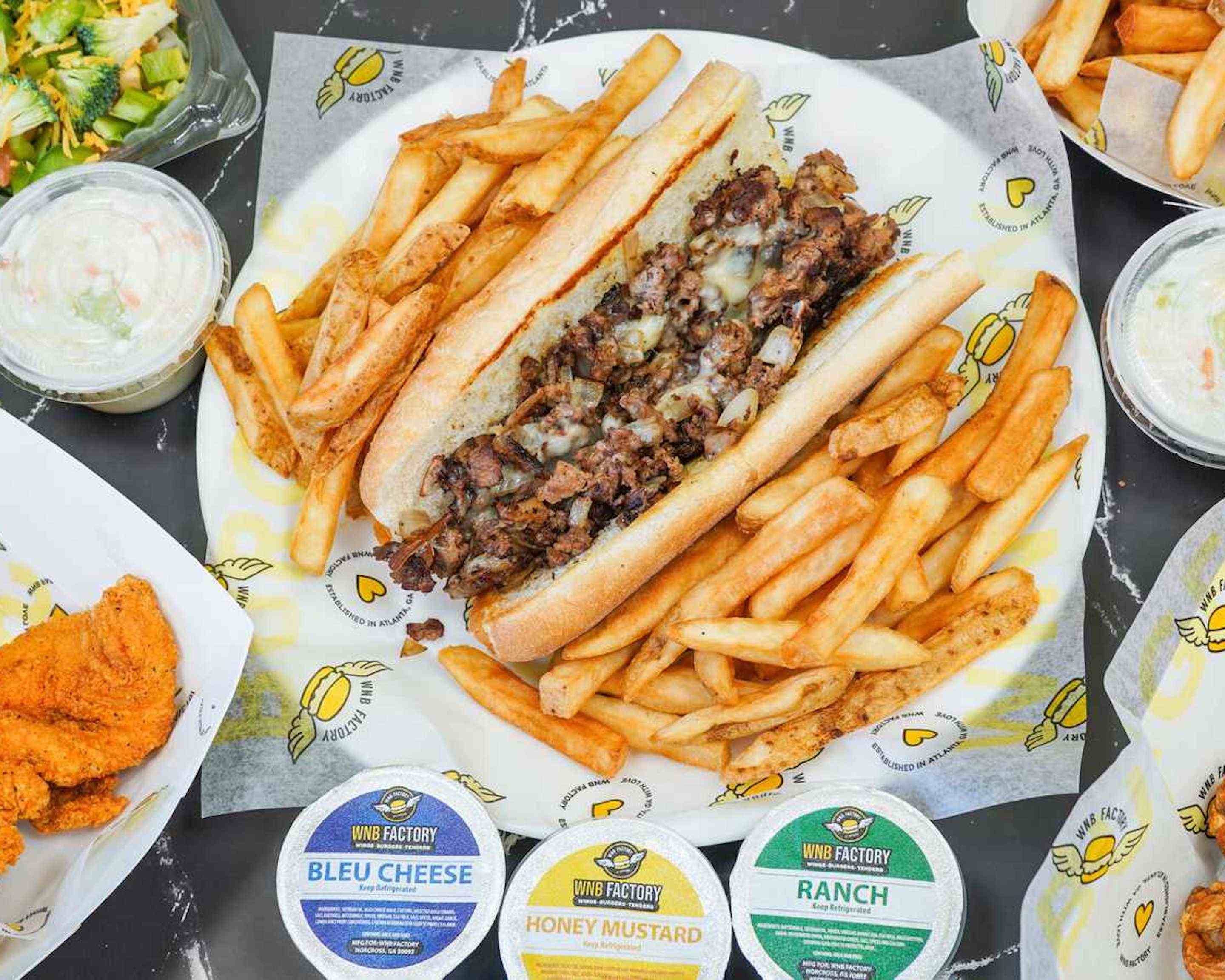 Order WNB Factory Wings & Burger (Covington) Menu Delivery【Menu