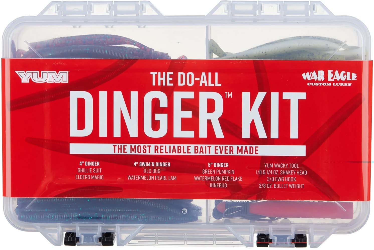 YUM Dinger Soft Stick Bait Kit