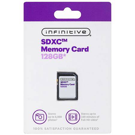 Infinitive SDXC Memory Card 128 GB - 1.0 ea