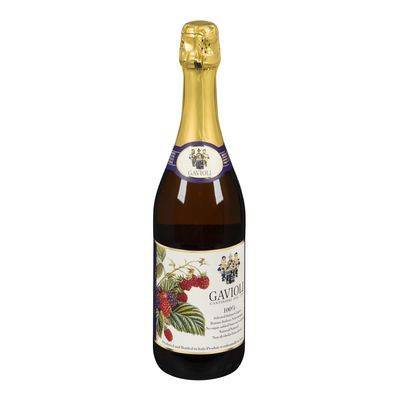 Gavioli baie sauvage raisin (59 g) - mix berry flavoured sparkling grape juice (750 ml)