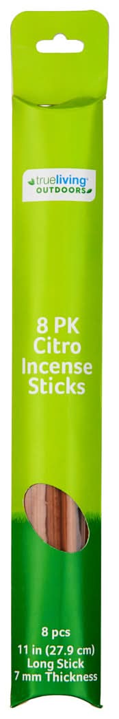 True Living Outdoors Citro Incense Sticks 8 Pk