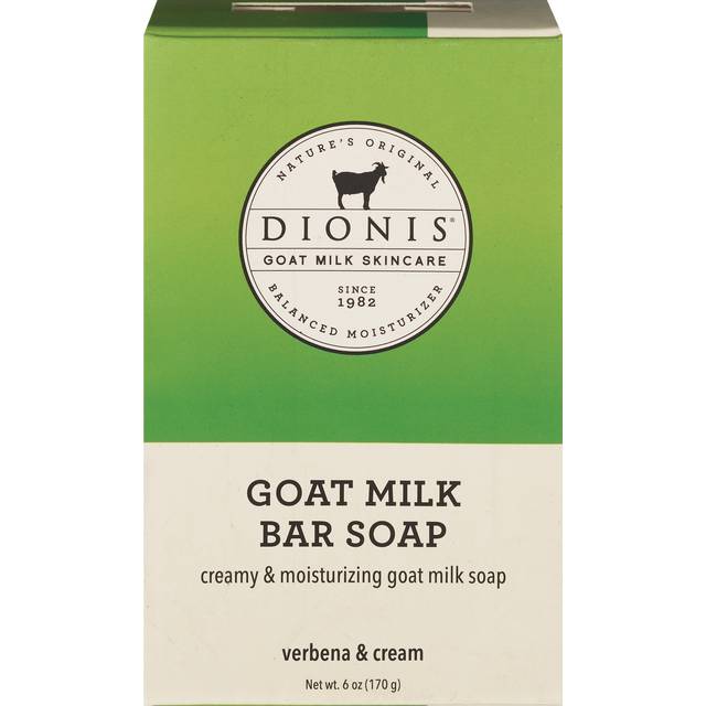 Verbena & Cream Goat Milk Bar Soap