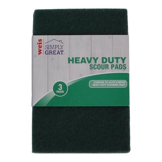 Weis Simply Great Heavy Duty Scour Pads