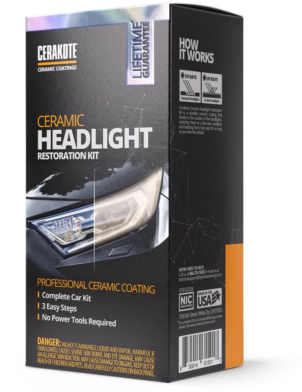 Cerakote Ceramic Headlight Restoration Kit